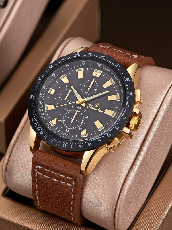 Men's Round Watch